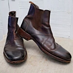 Wolverine 1000 Mile  Boots Mens Size 9.5 Brown Leather Montague Chelsea